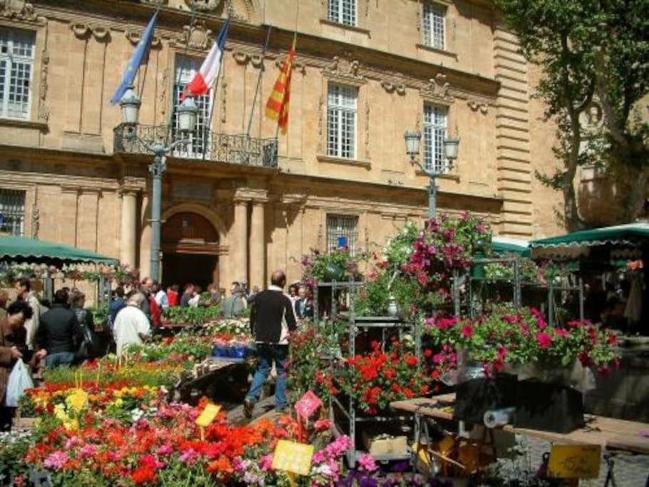 Charmant T3 Centre Historique, Parking Aix-en-Provence Exterior foto